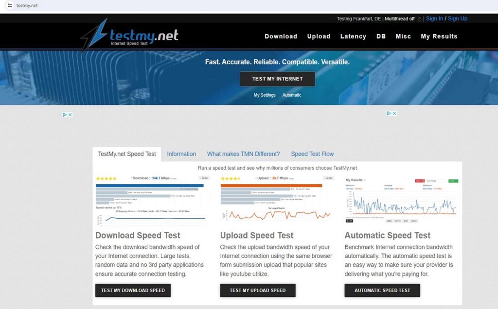 سایت TestMy.net