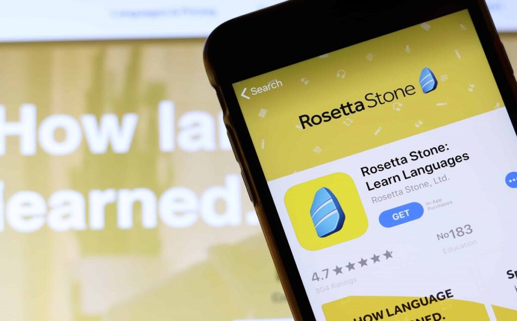 اپلیکیشن Rosetta Stone